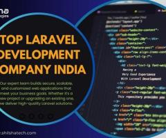 Top Best Laravel Development Services Company in India - 1