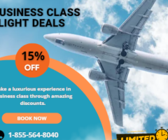 Business Class Flight Deals | 1-855-564-8040 - 1