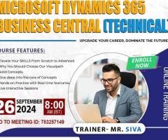 Online FREE DEMO on Microsoft Dynamics 365 Business central Technical