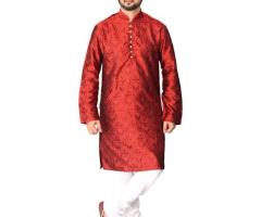 Buy Online Kurta Pajama Sets for Men: Om Shubh Mangalam