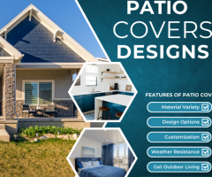 Transform Your Outdoor Space with Stunning Patio Covers in Austin !