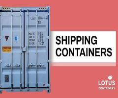 Purchase shipping containers | LOTUS Containers