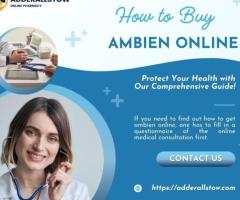 How to Buy Ambien Online