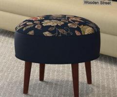 Elevate Your Home Decor with Designer Ottomans and Pouffes from WoodenStreet