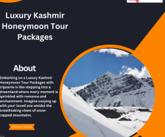 Luxury Kashmir Honeymoon Tour Packages