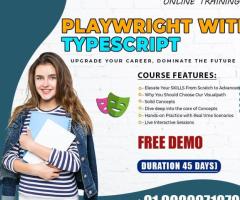 Playwright with TypeScript Training | Hyderabad