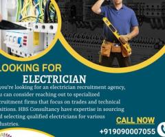 Electrician recruitment services