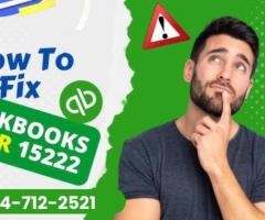 How Can I Easily Fix QuickBooks Error 15222? (Live Help via Chat & Call)