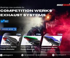 Bookings now available for competition Werks exhaust systems