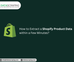 How to Extract a Shopify Product Data within a Few Minutes?