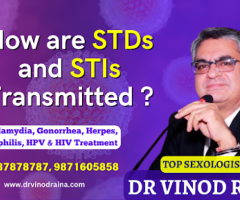 How are STDs and STIs transmitted?