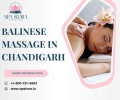 Get Best Balinese Massage Spa Centres In Chandigarh