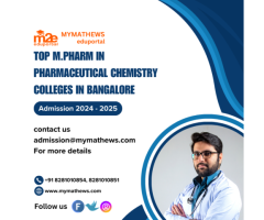 Top M.Pharm in Pharmaceutical Chemistry Colleges in Bangalore