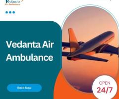 Book Vedanta Air Ambulance in Allahabad with Superb Medical Amenities