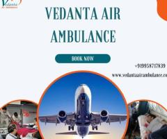 Vedanta Air Ambulance from Jamshedpur with Effective Medical Assistance - 1