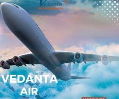 Take Vedanta Air Ambulance in Gorakhpur with Matchless Medical Setup