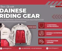 Gear Up with Dainese Riding gear for Premium Motorcycle Protection!