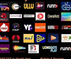 SOLID JHAKAAS SPECIAL PACK – 29 Apps & 300+ Channels – 1 Month OTT Pack - 1