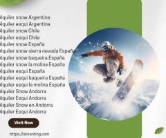 Alquiler snow España | Alquiler snow baqueira España