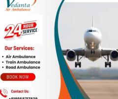 Utilize Vedanta Air Ambulance in Patna with Life-Saving Medical Equipment