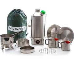 Kelly Kettle® Ultimate Base Camp Kit – Stainless Steel Camp Kettle