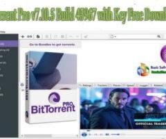 BitTorrent Pro v7.10.5 Build 45967 with Key Free Download