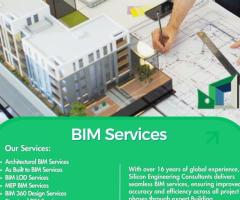 Streamlined BIM Services for Houston Projects by Silicon Engineering Consultants.