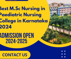 Best M.Sc Nursing in Paediatric Nursing College in Karnataka 2024