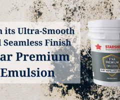 Star Premium Emulsion- Dirt Repellent Paint