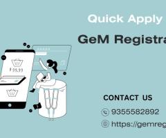 Quick Apply for GeM Registration