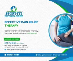 Expert Pain Relief Therapy in Chennai - 1