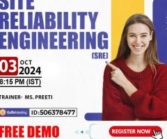 Site Reliability Engineering (SRE) Online Free Demo 3rd OCT - 1