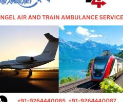 Angel Air and Train Ambulance Service in Patna for Emergency Medical Care - 1