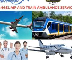 Angel Air and Train Ambulance Service in Guwahati Offers Reliable Medical Equipment