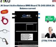 JK Smart Active Balance BMS Board 7S-24S 150A 2A Balance current with UART/RS485