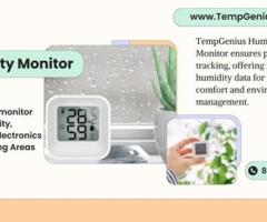 Ensure Optimal Storage Conditions with a Reliable Warehouse Humidity Monitor from TempGenius