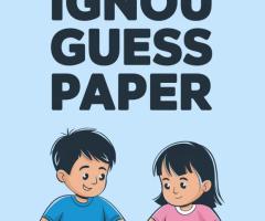 IGNOU Guess Paper