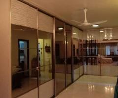 Lacquer Glass Wardrobes | Wardrobe Dealers and Manufacturers in Delhi - Gurgaon - Noida