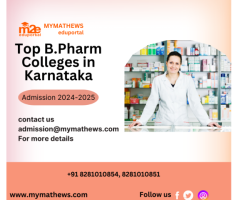 Top B.Pharm Colleges in Karnataka