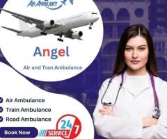 Hire the World's Best Patient Shifting Service by Angel Air and Train Ambulance Service in Delhi - 1