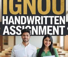 IGNOU Handwritten Assignment