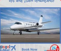 Get Superlative Angel Air and Train Ambulance Service in Kolkata with Medical Tool - 1