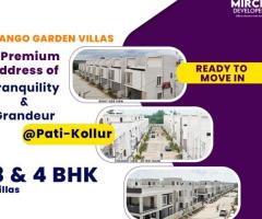 Luxury Villas In Kollur | 3bhk Duplex Villas in Hyderabad