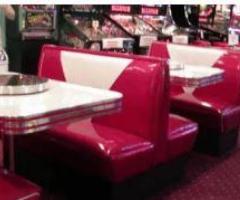 Bars and Booths.com, Inc offers the largest retro furniture selections for Diner booths for home