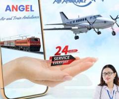 Get Masterly Angel Air and Train Ambulance Service in Mumbai with Ventilator Setup