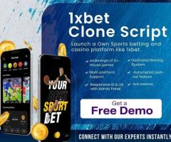 Low-Cost 1xbet Clone Software for Online Sportsbook Development - FREE DEMO available