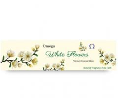 Buy White Flowers Economy Box Online - 1