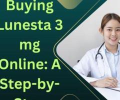 Buying Lunesta 3 mg Online: A Step-by-Step Guide