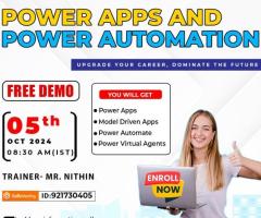 Power Apps and Power Automation Online FREE DEMO