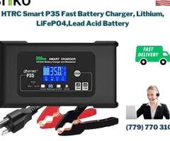 HTRC Smart P35 Fast Battery Charger, Lithium, LiFePo4,Lead Acid Battery